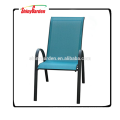 Aluminum fabric Commercial Indoor/Outdoor Restaurant Stack Chair